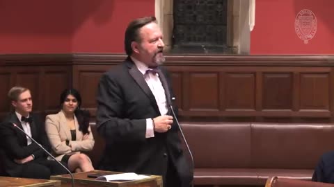 Why America and the World Need President Trump back in office. Seb Gorka at The Oxford Union