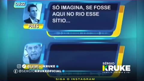 Lula e Paes comentando e ofendendo evangélicos