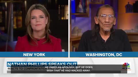 Nathan Phillips says Nick Sandmann needs to apologize to the whole world