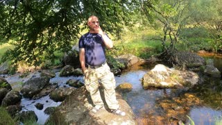 Mini vlog on river. DARTMOOR. Aug 2022