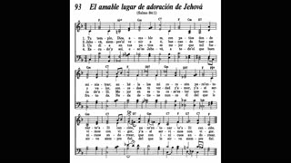 El amable lugar de adoración de Jehová (Canción 93 de Canten Alabanzas a Jehová)