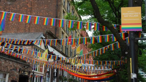 Manchester Gay LGBTQIA+ Pride Part 16 .
