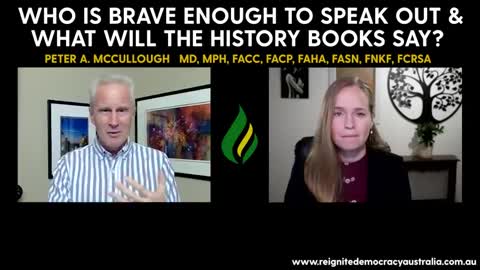 Dr. Peter McCullough: Who Is Brave Enough To Speak Out?