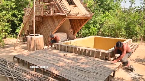 Build Craft Villa And Bamboo Swimming Pools