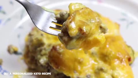 Keto Recipe for Ground Beef