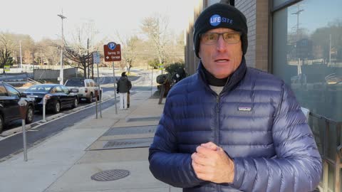Man leaves abortion center, says ‘fetus’ is ‘in the trash can’