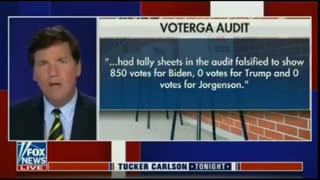 Tucker Lays Out Vote Fraud In Georga When He Was On Fox