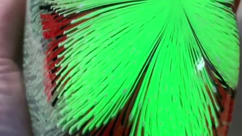 Glassblower Skillfully Crafts UV Reactive Sculpture Piece