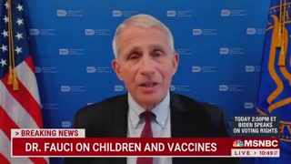 Fauci says 3-year-olds should be forced to wear masks: “No doubt about that”