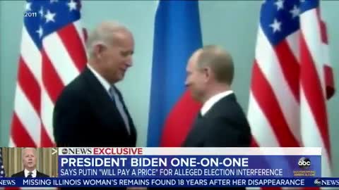 Joe Biden calls Vladimir Putin "souless"