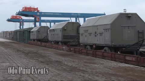 Slovak S-300PMU Is Already Being Transported By Rail Towards The Ukraina || Secret Transfer