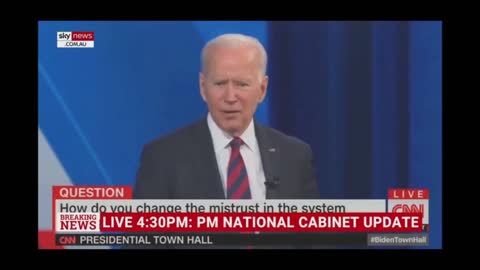 Biden Confused CNN Town Hall
