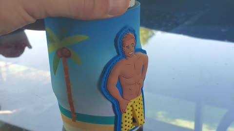 This coozie my parents brought back from vacation.