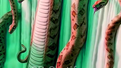 Satisfying Big Snakes ASMR That Makes You Calm Original Satisfying Videos PART - 133