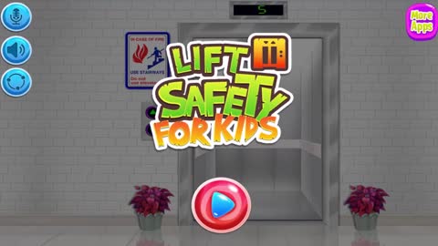 Kids Learn Safety Knowledge Game - Lift Safety For Kids - Fun Educational Games For Kids & Toddlers