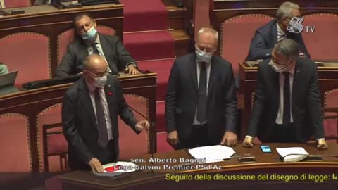 🔴 Intervento del Sen. Alberto Bagnai in Aula sul DDL ZAN (14/07/2021).
