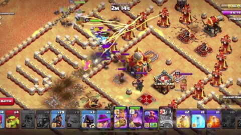 How to easily attack in coc fear rocket challenge