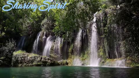 Spiritual Affirmations 1 - Audio & Subliminal - Waterfall Nature