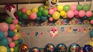 Baby Shark Birthday Theme