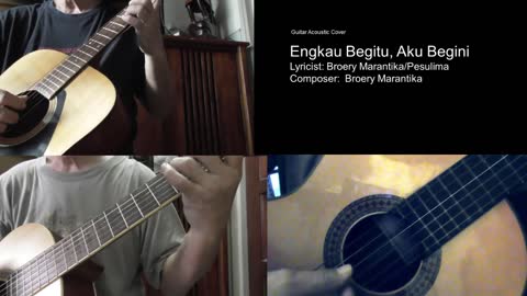 Guitar Learning Journey: Aku Begini, Engkau Begitu (nstrumental (cover)