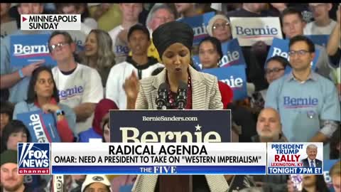 WATCH: Omar Backs Bernie Sanders' Fight Against 'Western Imperialism'