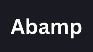 How to Pronounce "Abamp"