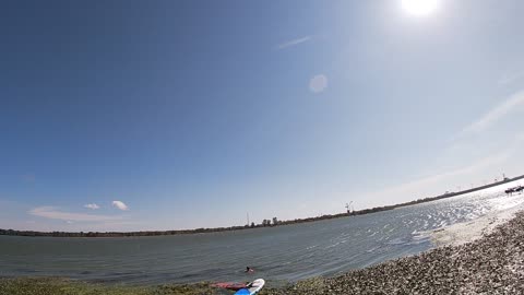 Windy September Vibe, Wind Surfing Attempt