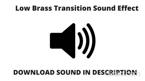 Low Brass Transition Sound Effect