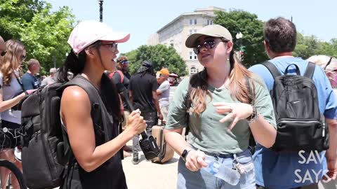 ABORTION MELTDOWN: The CRAZIEST Protesters In Washington D.C.