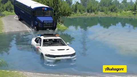 Hello everyone! New video for you - Cars vs Deep Water
