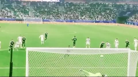 The Iran v UAE football match