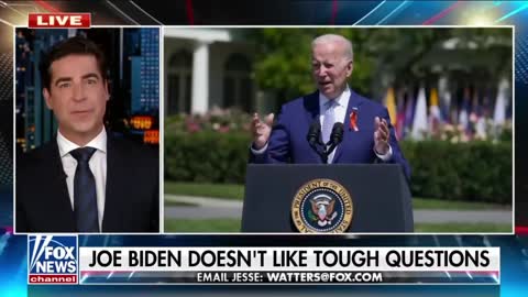 Jesse Watters: Joe Biden doesn’t like tough questions
