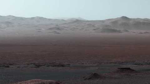 Incredible tour of Mars rover's view in Gale Crater
