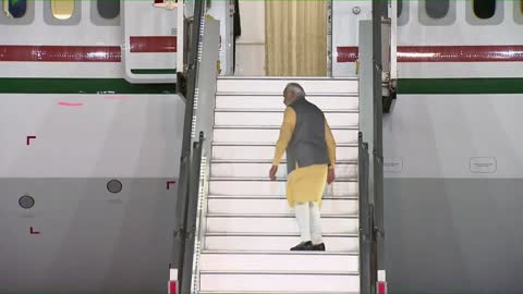 PM Modi emplanes for Tokyo, Japan