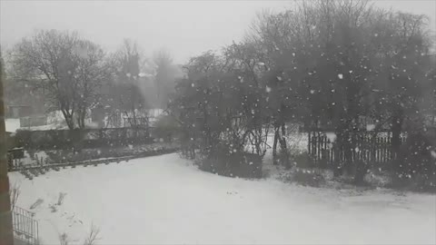 Miraculous Snowfalling of First Winter!