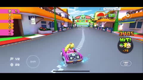 Mario Kart Tour - Peach Cup Gameplay (Peach vs. Daisy Tour)