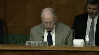 Senator Chuck Grassley to Garland: "This kind of looks like something that would come out of some communist country."