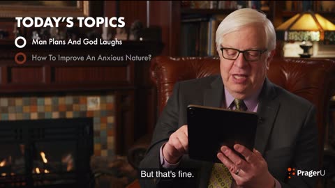 Dennis Prager Fireside Chat #330 Man Plans and God Laughs ? Link to full episode in comments