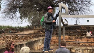 Day 3, 02: Pastor Chad Teaches at Tel Dan