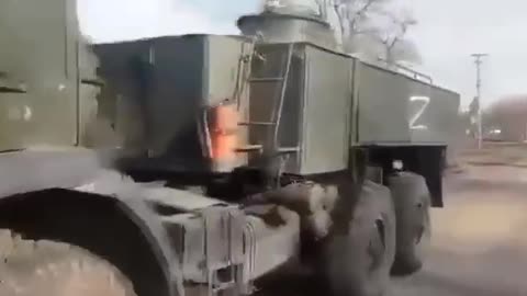 "We are from Ukraine" - Ukranian tractors stealing yet more Russian machinery