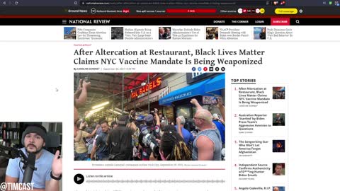 BLM Protests ERUPT Over Racist Vaccine Mandates, And THEYRE RIGHT, Democrat Mandates Empower Racism