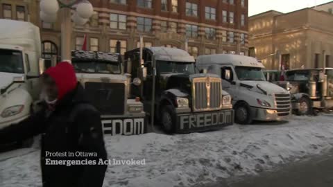 Ottawa Freedom Convoy truckers say they are not going anywhere? despite Trudeau's threats