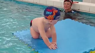 Little swimmer