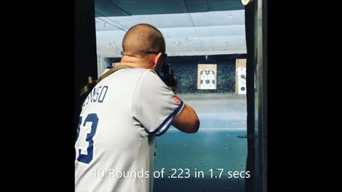 AR 15 .223 at Iron Sights Shooting Range