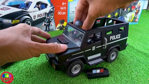 Fire Truck, Police Cars, Ambulance Street Vehicles Toys Unboxing for Kids