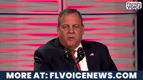 Chris Christie Throws Fit On Stage