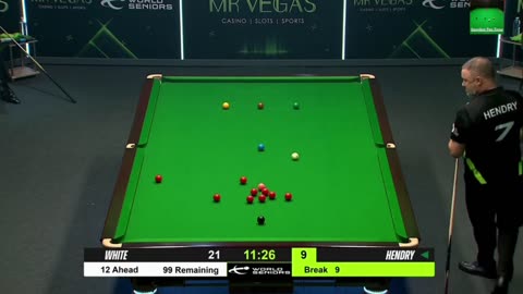 Mr Vegas Seniors 900 The FINAL - Jimmy White V Stephen Hendry