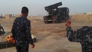 🚀🇮🇶 Iraq Conflict | Iraqi Federal Police Launch Missiles at Daesh Positions | RCF