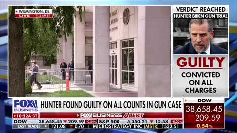 BREAKING NEWS..!!! Hunter Biden found guilty on all counts in gun case