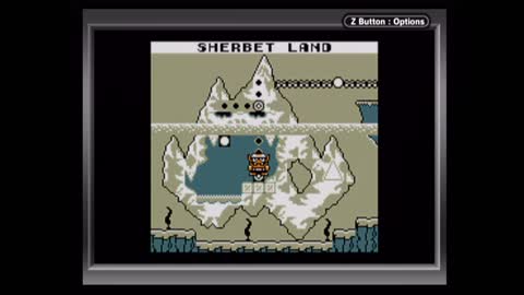 Wario Land: Super Mario Land 3 No-Death Playthrough (Game Boy Player Capture) - Sherbet Land
